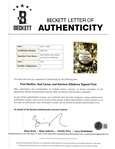 Harmon Killebrew, Rod Carew, & Paul Molitor Autographed & Framed All Century Team Book Jacket w/ Beckett LOA