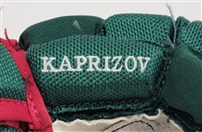 Kirill Kaprizov Minnesota Wild Game Used Gloves w/ Wild LOA