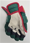 Kirill Kaprizov Minnesota Wild Game Used Gloves w/ Wild LOA