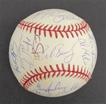 2001 Arizona Diamondbacks World Series Champions Team Signed World Series Baseball w/ Pins Beckett LOA