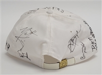 The Masters Autographed Golf Hat w/ 28 Signatures Including Phil Mickelson Beckett LOA