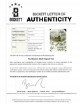 The Masters Autographed Golf Hat w/ 28 Signatures Including Phil Mickelson Beckett LOA