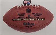 Bart Starr Autographed Official The Duke Super Bowl XLII Football w/ Beckett LOA
