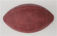 Bart Starr Autographed Official The Duke Super Bowl XLII Football w/ Beckett LOA