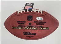 Bart Starr Autographed Official The Duke Super Bowl XLII Football w/ Beckett LOA