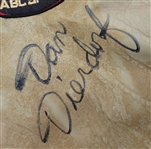 Monday Night Football Jacket Signed by Al Michaels, Boomer Esiason, & Dan Dierdorf