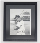 Roberto Clemente Original 10x13 James Fiorentino Watercolor Painting Framed 17x20 w/ Fiorentino LOA