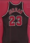 Michael Jordan Autographed & Framed Chicago Bulls Jersey w/ GOAT Authentics LOA