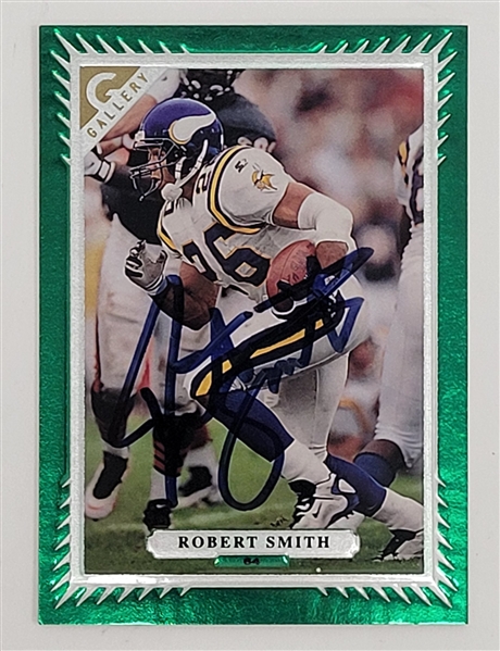 Robert Smith Autographed 1997 Topps Card
