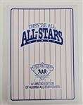 They're All All-Stars Autographed Limited Edition Baseball Card Book w/ 19 Autographed Cards
