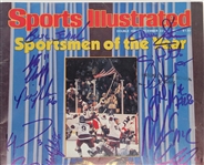 1980 Miracle Hockey Team Signed 1980 Sports Illustrated Magazine Beckett