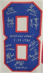 1980 Miracle Hockey Team Signed & Hometown Inscribed Custom Jersey LE #2/10 Beckett