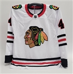 Mike Peluso Autographed & Inscribed Chicago Blackhawks Jersey Beckett