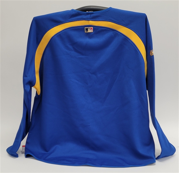 Milwaukee Brewers Warmup Shirt Attributed to #28