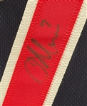 Joe Mauer, Justin Morneau, & Joe Nathan Autographed 10-4-09 Minnesota Twins Jersey PSA/DNA