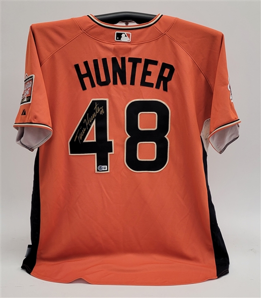 Torii Hunter Autographed 2007 All-Star Game Jersey Beckett