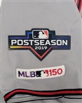 Eddie Rosario 2019 Minnesota Twins Game Used Playoff Jersey MLB