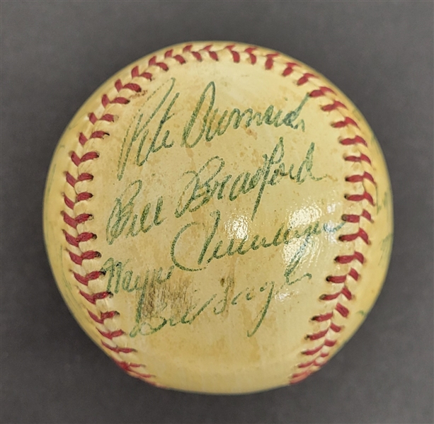 1956 Minneapolis Millers Team Signed Baseball w/ Beckett LOA *First Year at the Old Met*
