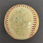1956 Minneapolis Millers Team Signed Baseball w/ Beckett LOA *First Year at the Old Met*