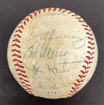 1968 Minnesota Twins Team Signed Baseball w/ Beckett LOA *Originated From Bob Allison*
