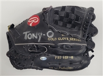 Tony Oliva Minnesota Twins World Series Game Used & Autographed Coaches Glove & Hat