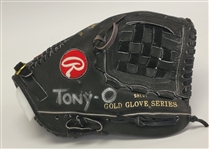 Tony Oliva Minnesota Twins World Series Game Used & Autographed Coaches Glove & Hat