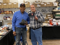 Tony Oliva Minnesota Twins World Series Game Used & Autographed Coaches Glove & Hat