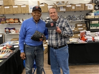 Tony Oliva Minnesota Twins World Series Game Used & Autographed Coaches Glove & Hat