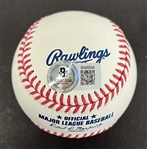Royce Lewis Autographed OML Baseball Beckett