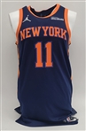 Jalen Brunson 2024-25 New York Knicks Game Used Jersey w/ Dave Miedema LOA