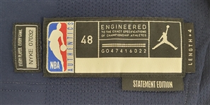 Jalen Brunson 2024-25 New York Knicks Game Used Jersey w/ Dave Miedema LOA