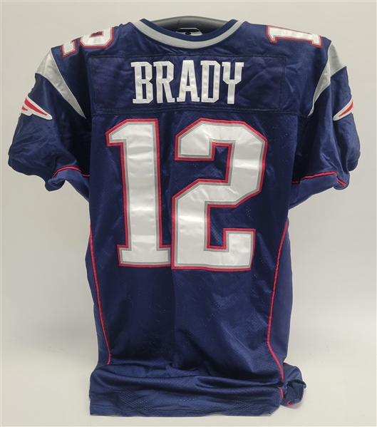 Tom Brady 2001 New England Patriots Game Used Jersey w/ Dave Miedema LOA