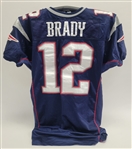 Tom Brady 2001 New England Patriots Game Used Jersey w/ Dave Miedema LOA