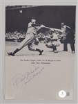 Joe DiMaggio Autographed Restaurant Menu w/ Beckett LOA