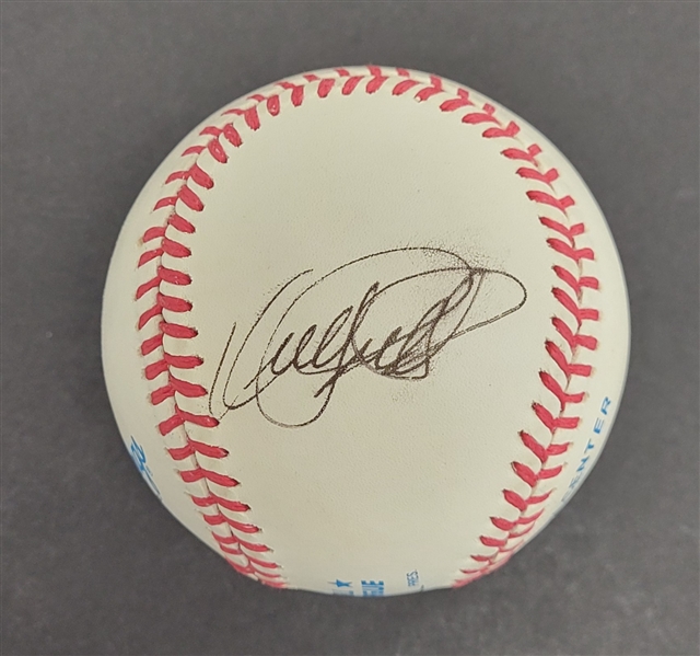 Kirby Puckett & Chuck Knoblauch Dual Autographed OAL Baseball w/ Beckett LOA