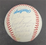 1995 Minnesota Twins Team Signed OAL Baseball w/ Puckett Beckett LOA