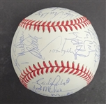 1994 Minnesota Twins Team Signed OAL Baseball w/ Puckett Beckett LOA