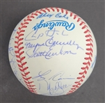 1994 Minnesota Twins Team Signed OAL Baseball w/ Puckett Beckett LOA