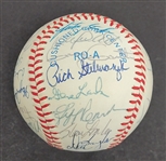 1987 Minnesota Twins World Series Champions Team Signed OAL Baseball w/ Puckett Beckett LOA