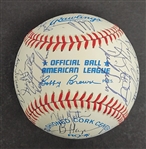 1991 Minnesota Twins World Series Champions Team Signed OAL Baseball w/ Puckett Beckett LOA