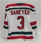 Ken Daneyko Autographed 1983-84 New Jersey Devils Mitchell & Ness Jersey Beckett