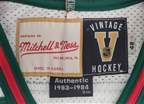 Ken Daneyko Autographed 1983-84 New Jersey Devils Mitchell & Ness Jersey Beckett