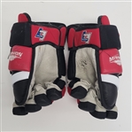 New Jersey Devils Game Used Gloves