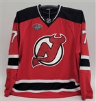 Paul Martin 2007 New Jersey Devils Opening Night Game Used Jersey w/ MeiGray LOA