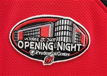 Paul Martin 2007 New Jersey Devils Opening Night Game Used Jersey w/ MeiGray LOA