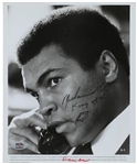 Muhammad Ali Uniquely Autographed & Inscribed King of the Ring 8x10 Photo w/ PSA/DNA LOA