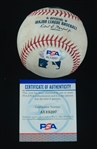 Mike Trout 2021 Career HR #305 Autographed Game Used Baseball From HR Game MLB