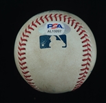 Mike Trout 2021 Career HR #305 Autographed Game Used Baseball From HR Game MLB
