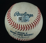Mike Trout 2021 Career HR #305 Autographed Game Used Baseball From HR Game MLB
