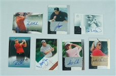 PGA Collection of Autographed & Game Used Golf Cards w/ Sergio Garcia